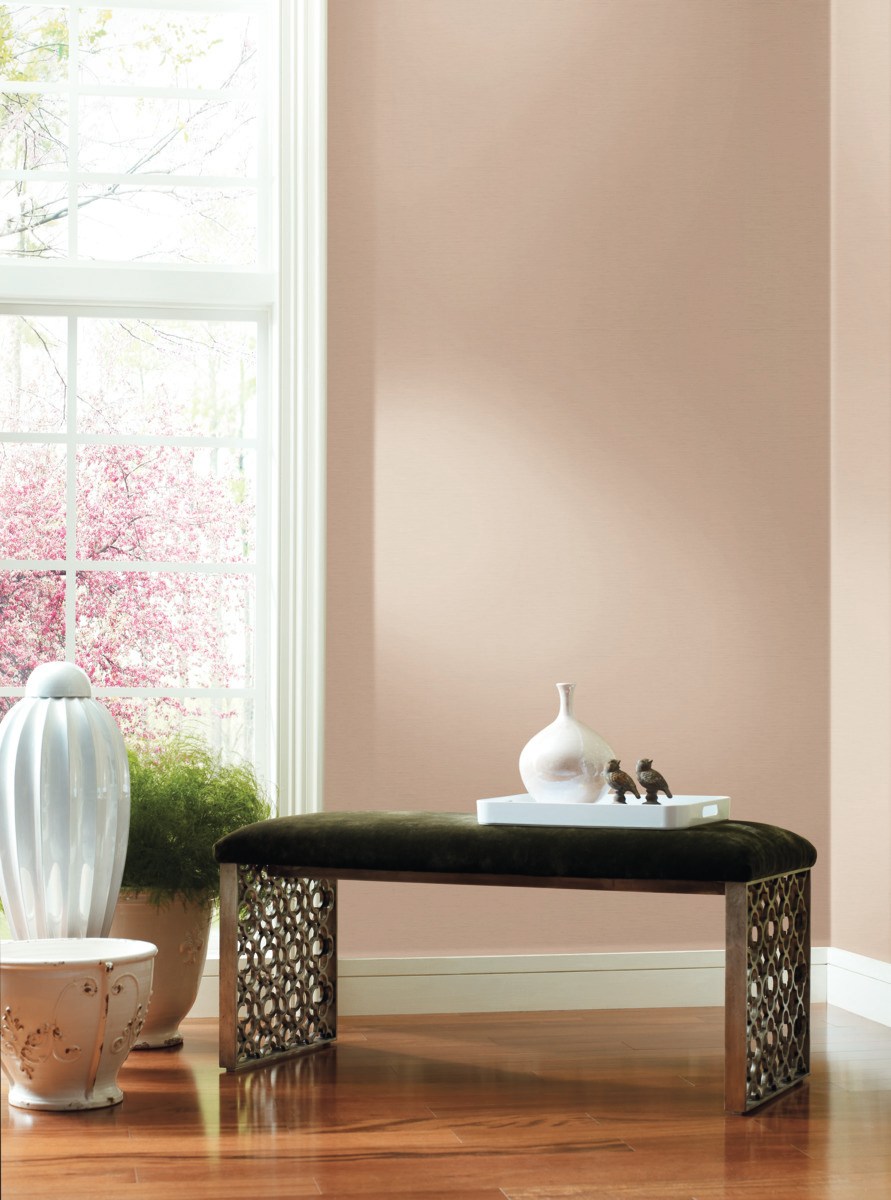 Обои Ronald Redding Handcrafted Naturals Textile Sisal HC7615 фото в интерьере